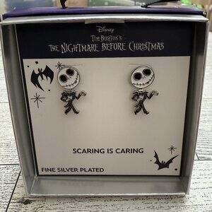 Jack Skeleton Tim Burton’s Nightmare Before Christmas Earrings Scaring is Caring